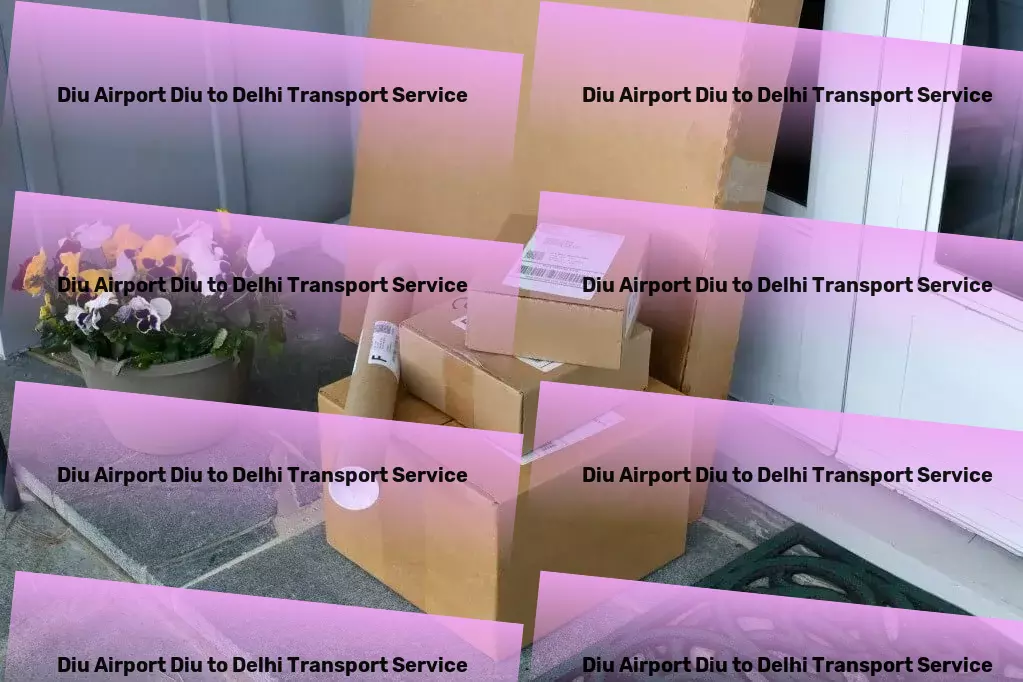 Diu Airport Diu to Delhi Packers And Movers India's logistics - Efficiently engineered for your success. - Local freight dispatch